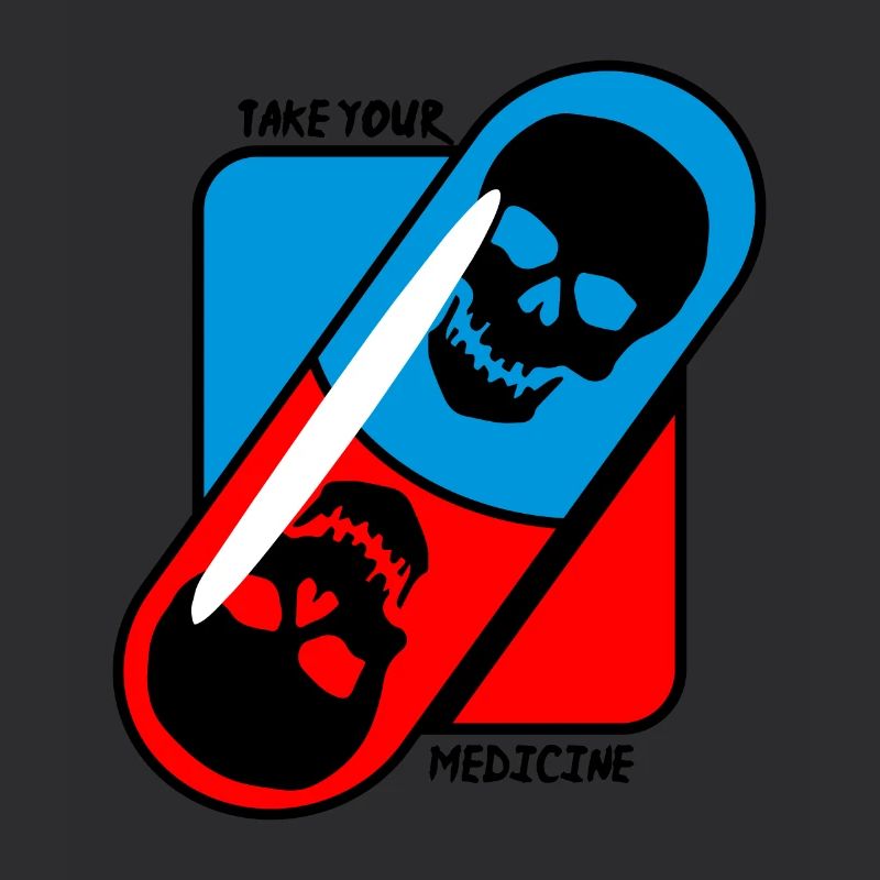 Take - your - medicine - skull