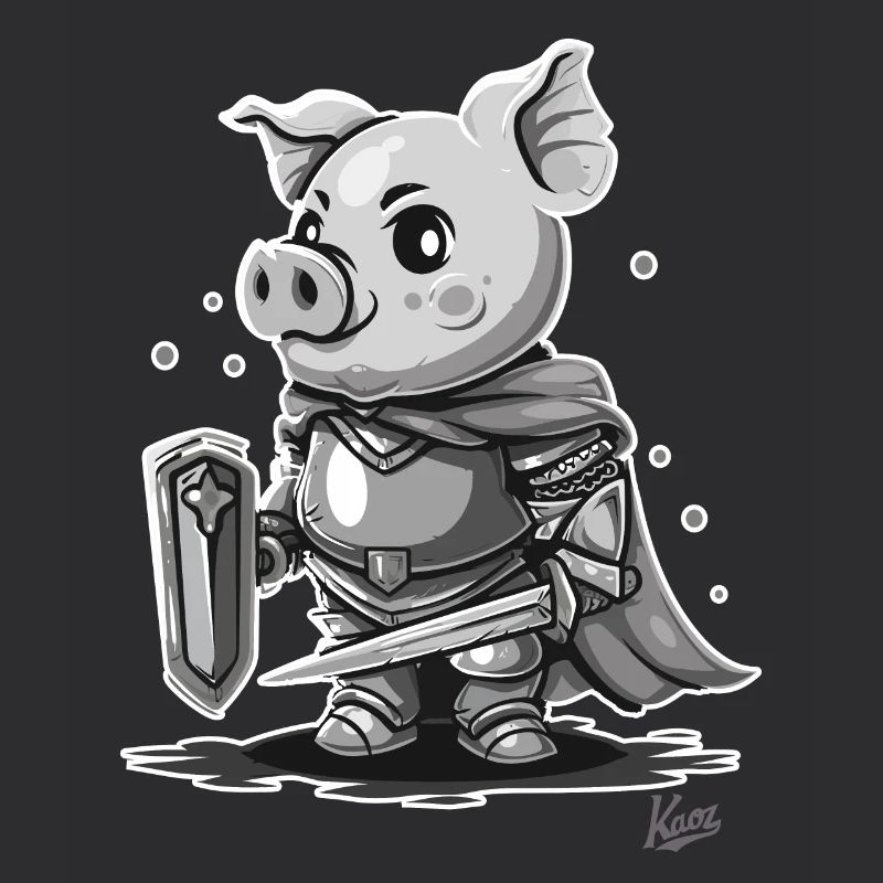 Ruhm eines Ritter Schwein