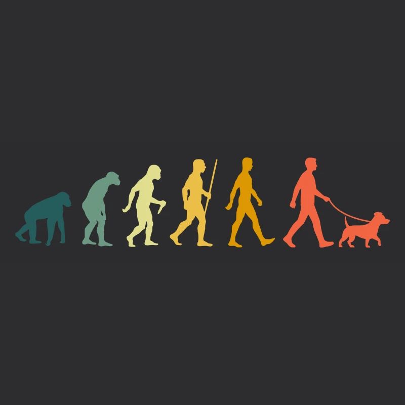 Jack Russel Evolution Retro Russel Terrier Hunde