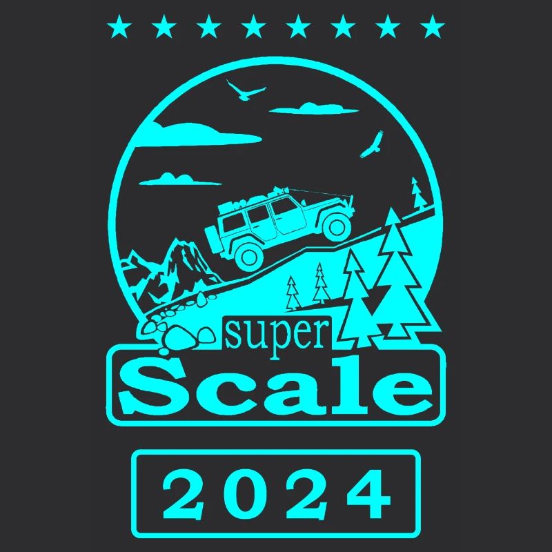 superScale Logo cyan