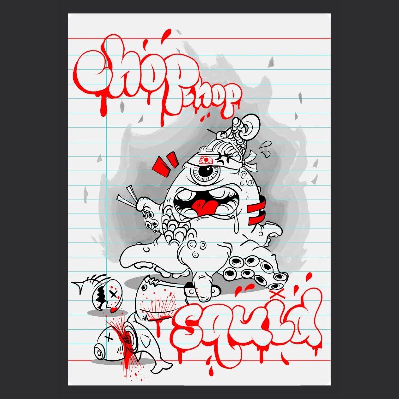 Cassette musicale Graffiti Monster