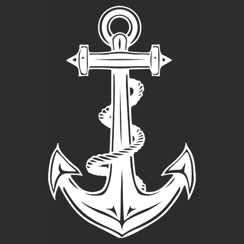 Anchor Symbol Silhouette Harbour