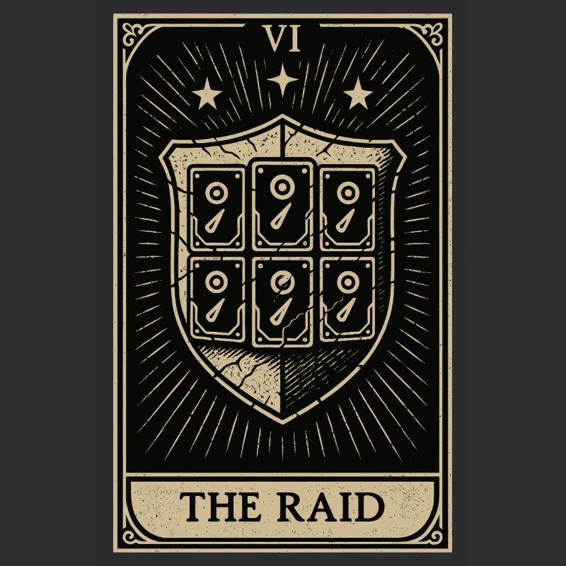 Tarot Datahoarding : Le bouclier RAID