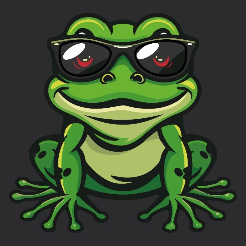 Frog Comic Cool