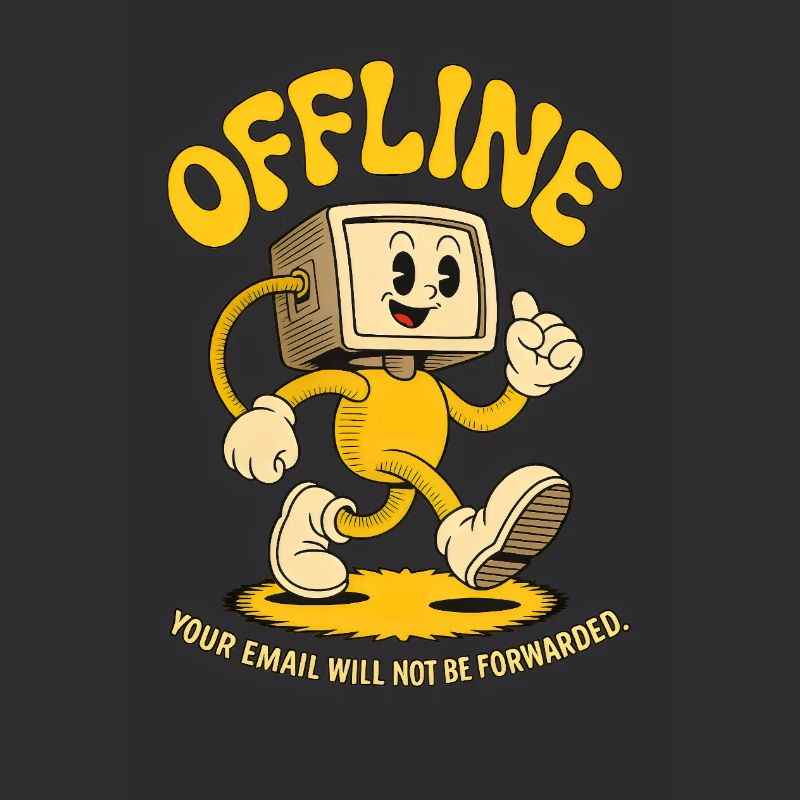 Offline Büro PC Emails Computer