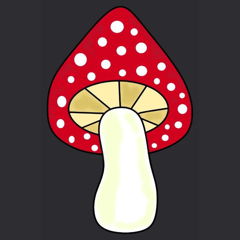Toadstool, mushroom in the woods gift