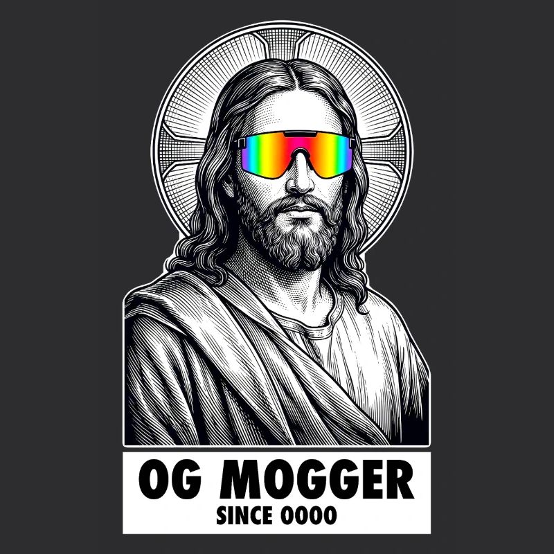 OG Mogger Jesus - Funny  Flex Meme
