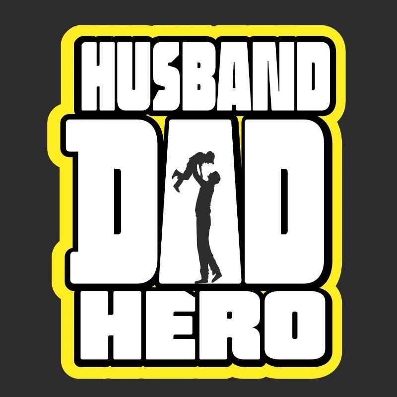 Ehemann Papa Held Retro