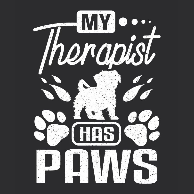 My therapist has paws yorkie