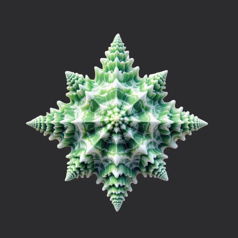 Coque étoile verte