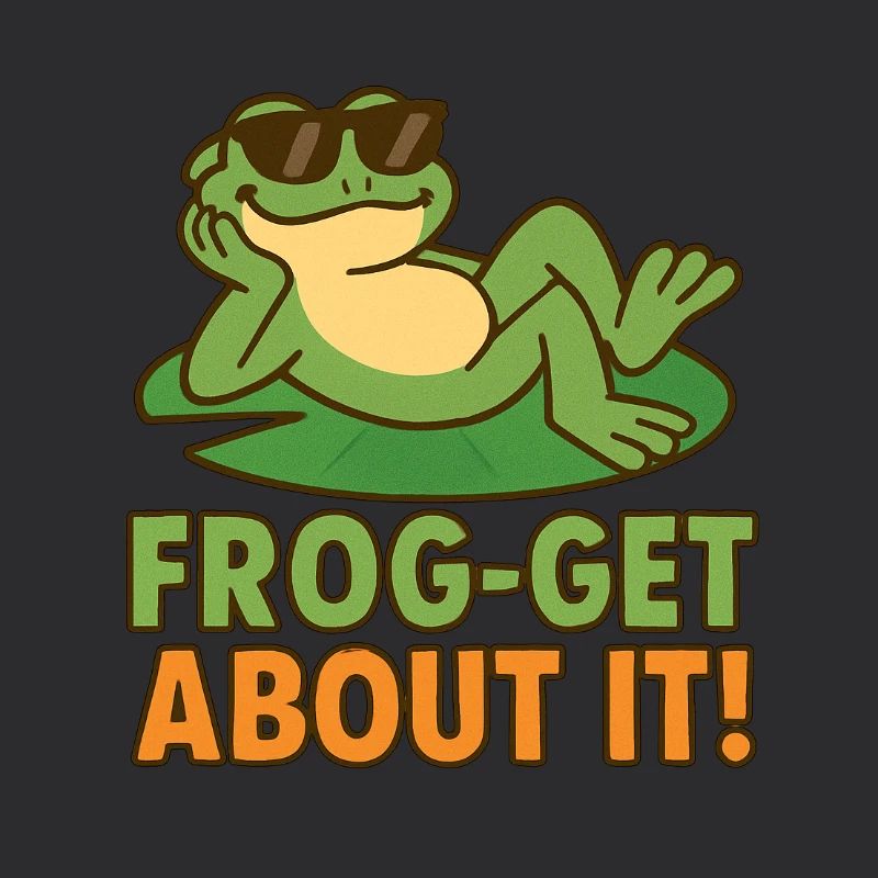 Frog-get About It – Chill Frog Vibes