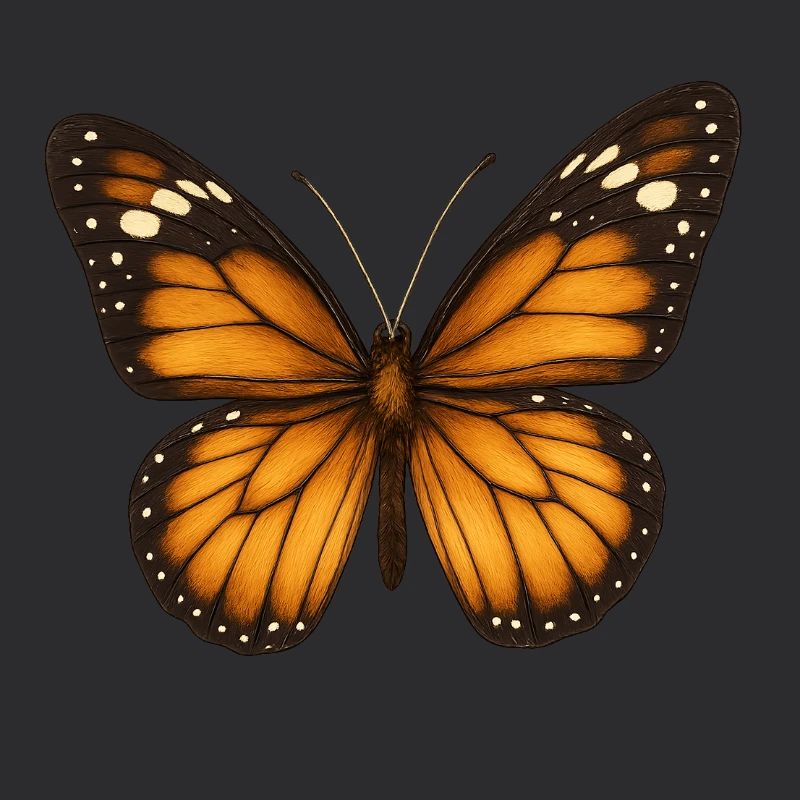 Monarch butterflies – delicate & majestic