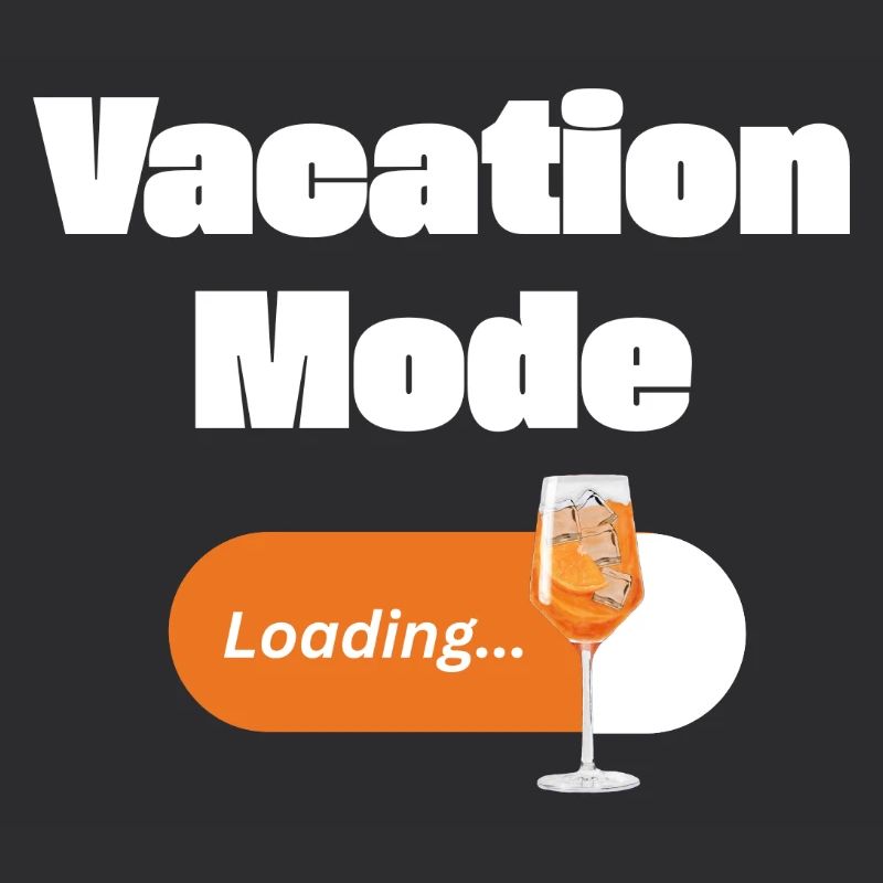 Mode vacances activé – Spritz avec barre de chargement (léger)