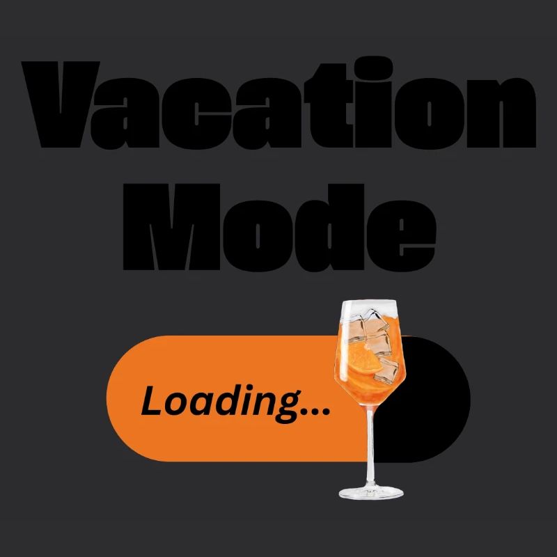 Vacation Mode On – Spritz with Loading Bar (Dark)