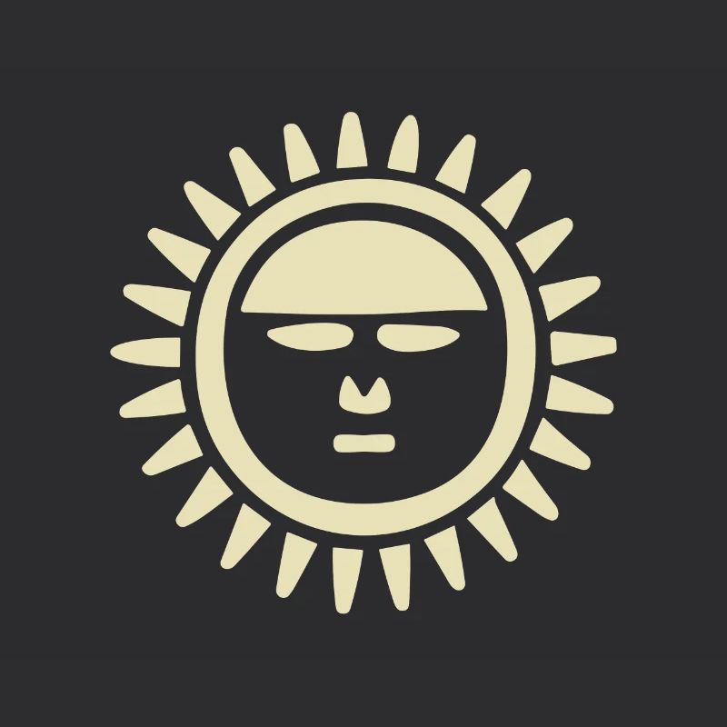 Abstrait Soleil Soleil Art abstrait
