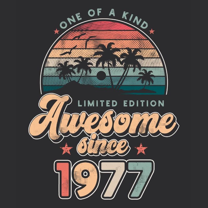 Geburtstag 1977 Palmen