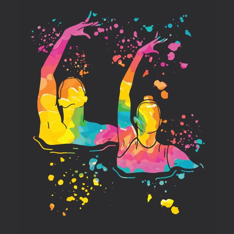Artistic Swim Team Synchronschwimmen