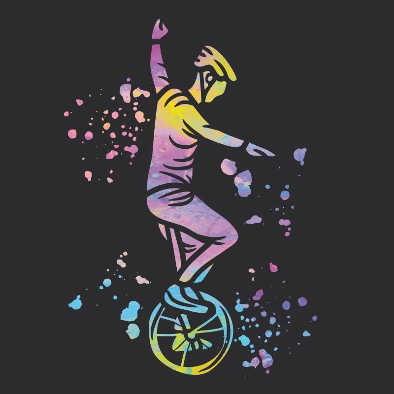 Einradfahrer Einradfahren Einrad