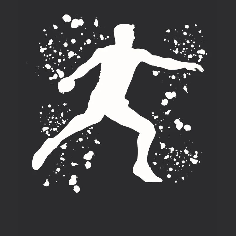 Diskuswerfer Colorsplash Diskuswurf