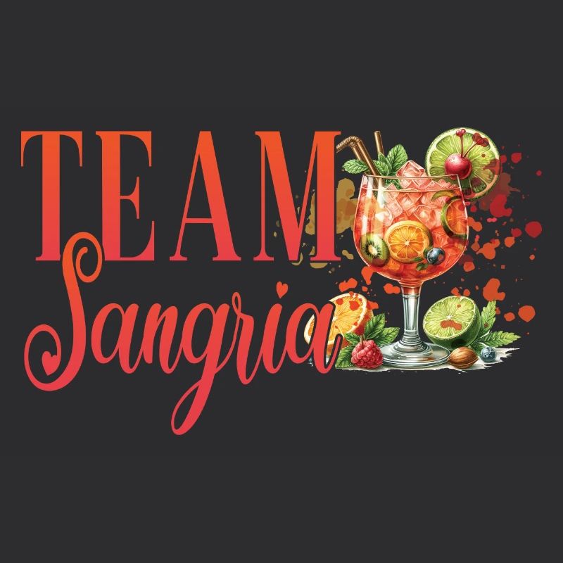 Cocktail Bartender Team Sangria