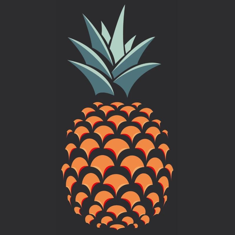 3D pineapple