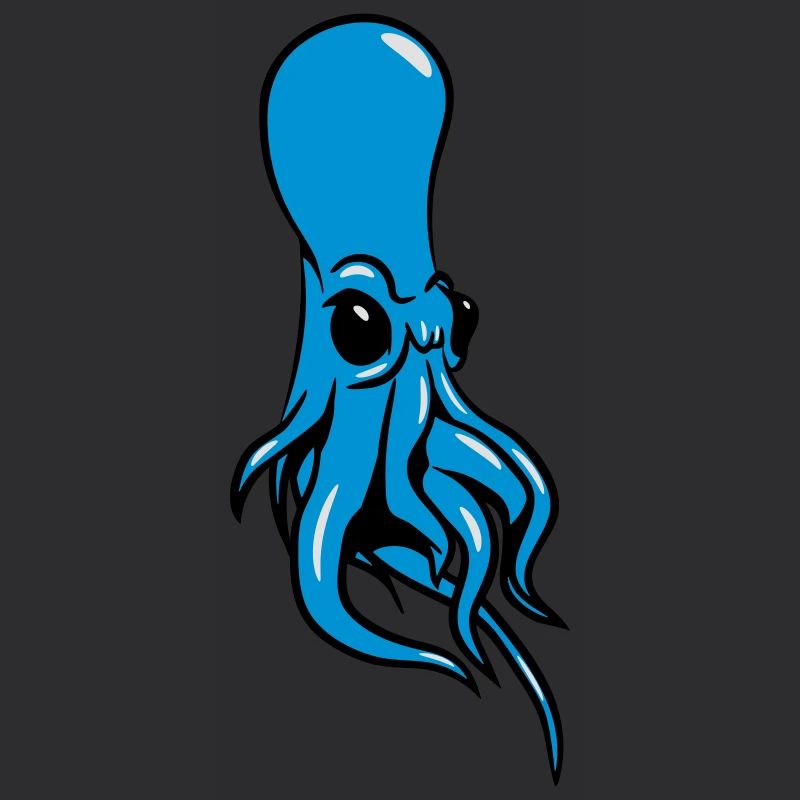Squid oktopus cool dangerous