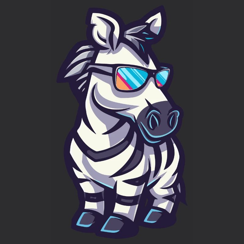 Zebra Cool Comic