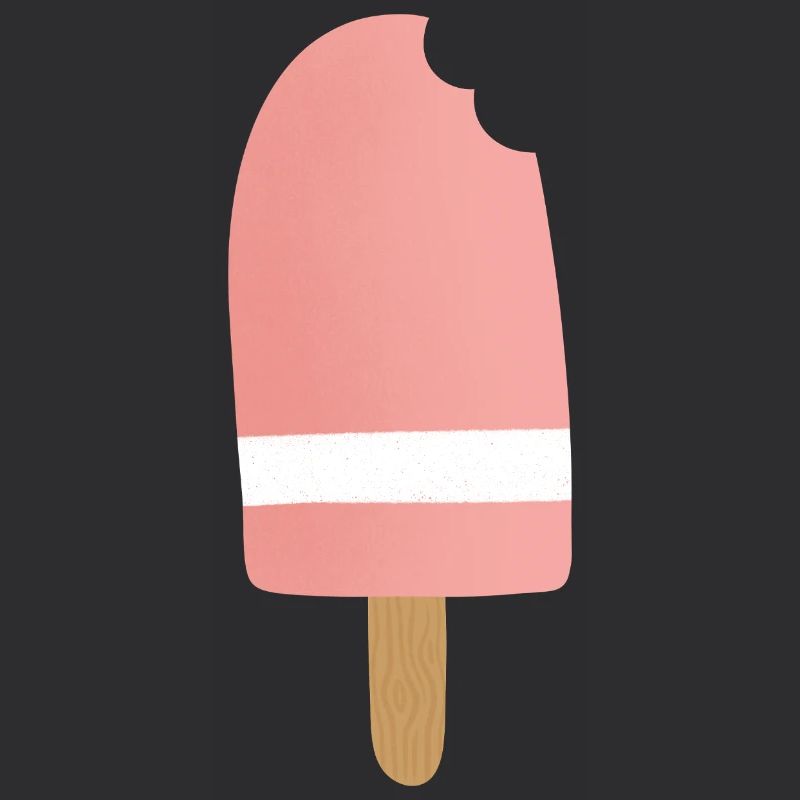 Gradient Pink Popsicle Bite