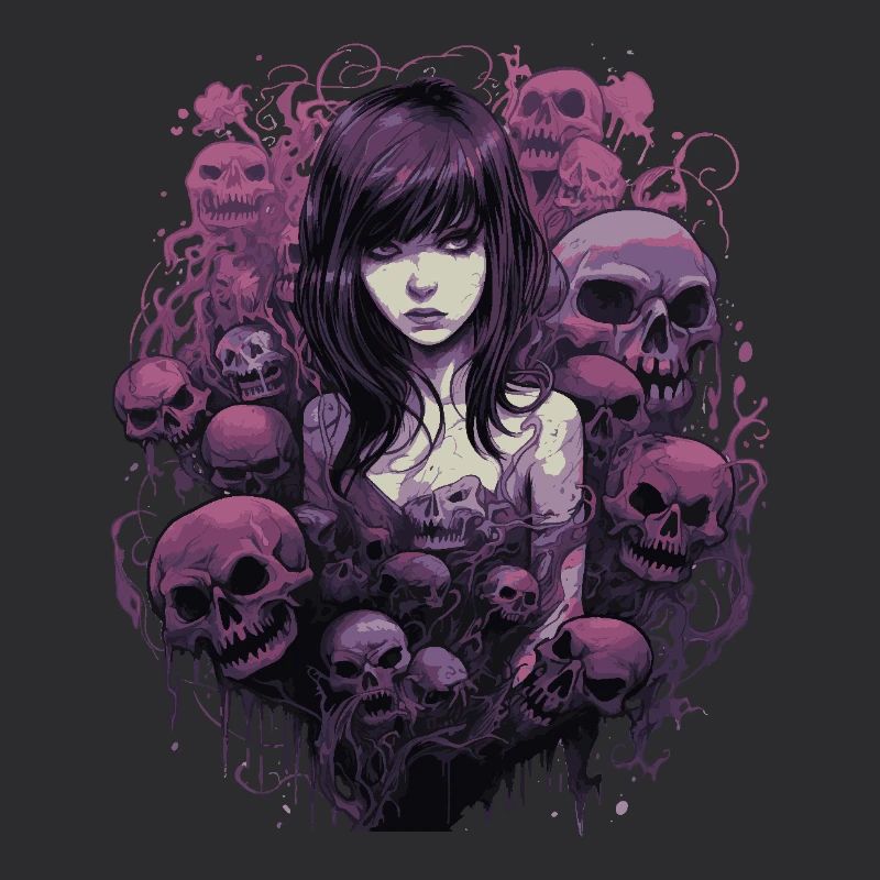 Emo Horrorpunk Mädchen