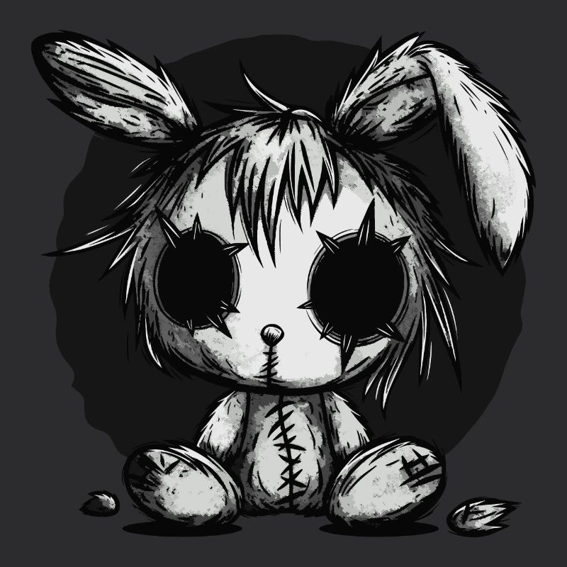 Cute Creepy Rabbit