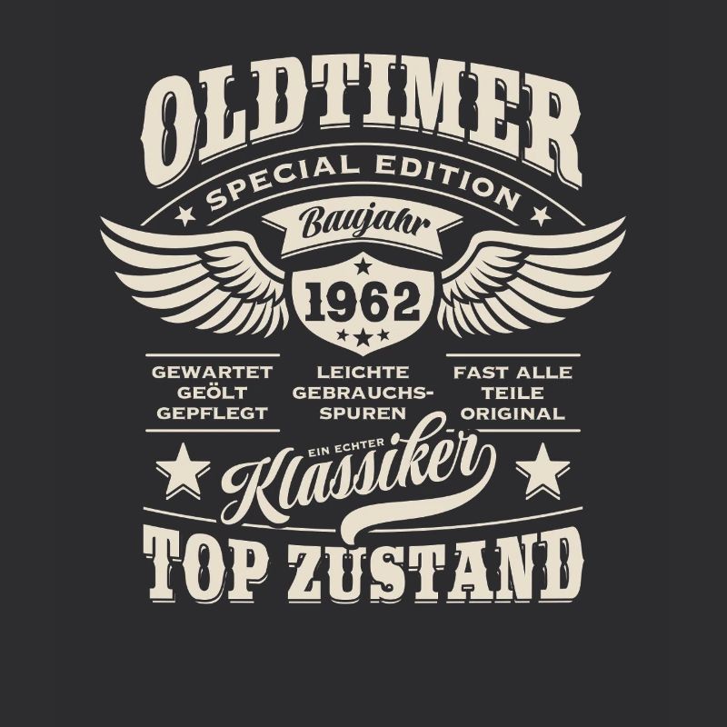 Oldtimer Baujahr 1962 - Geburtstag - Geschenk