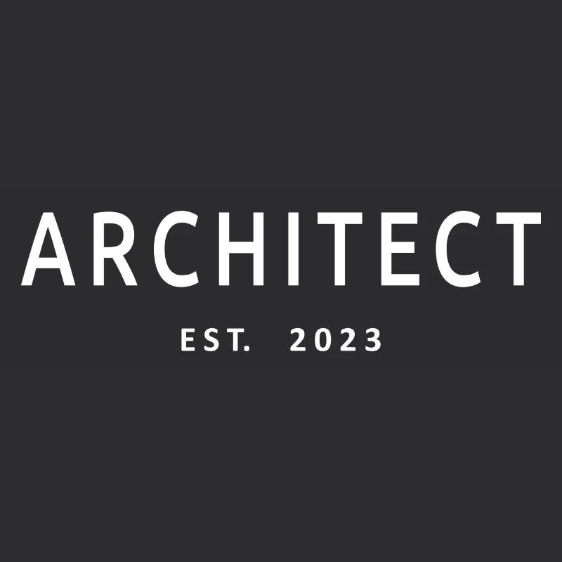 Architecte Est. 2023 Étudiant diplômé en architecture