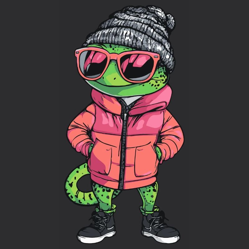 Lizard Winter Comic