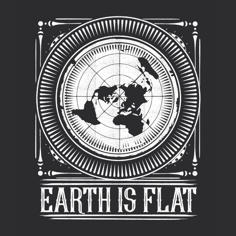 Flat Earth Vintage - Earth is flat