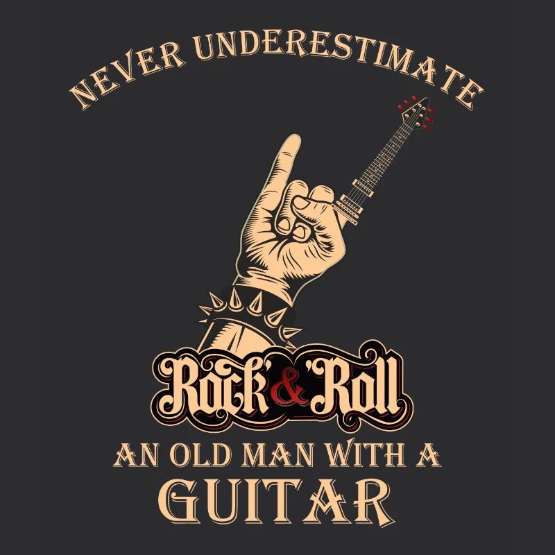 Never underestimate an old man with a Guitar