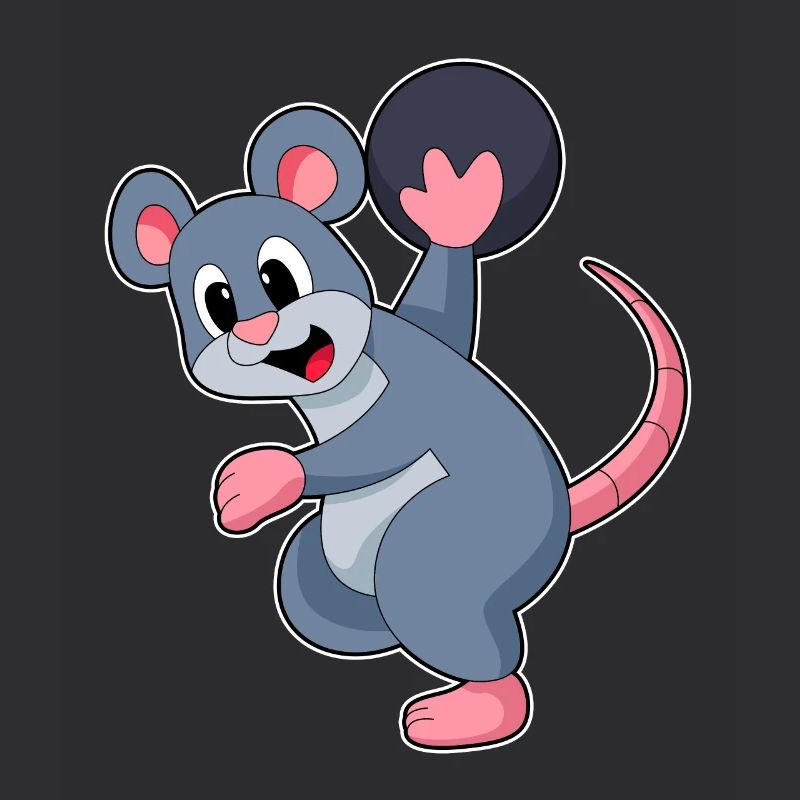 Boule de bowling rat