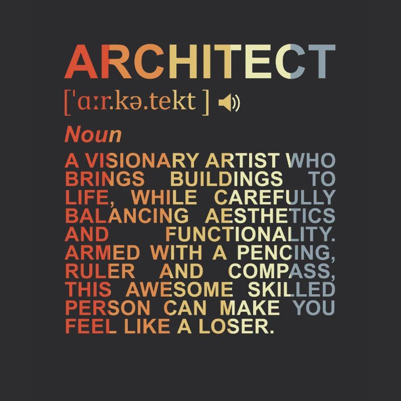 Architecte Explication des termes