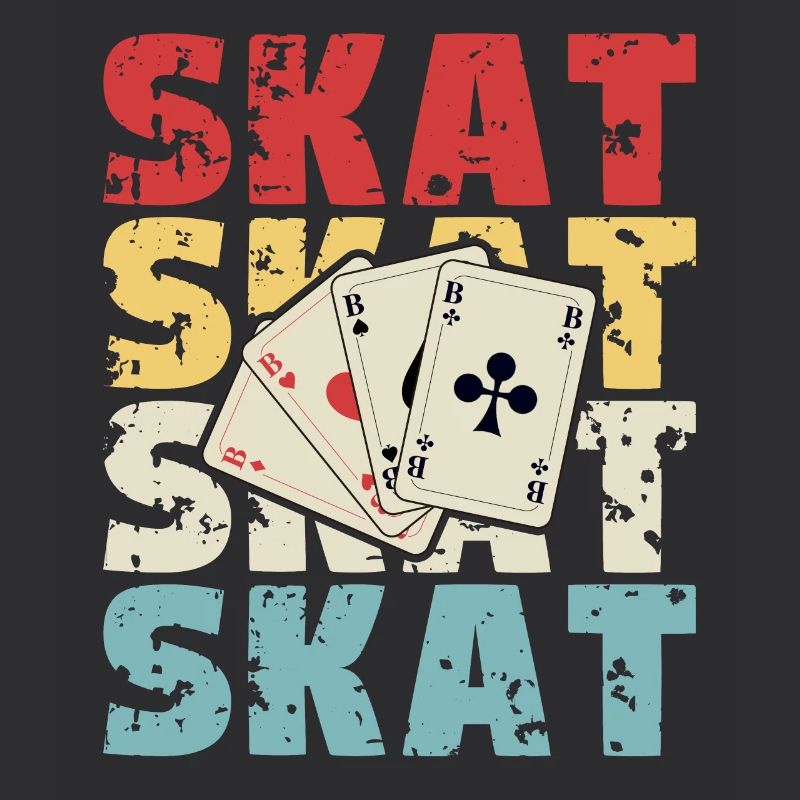 Skat Karten Retro Design