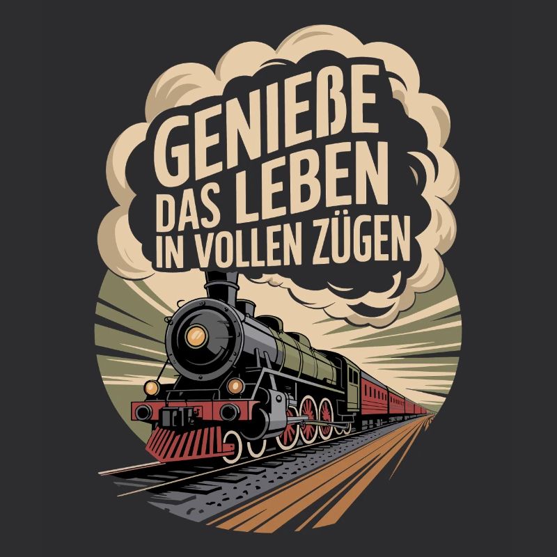 Train Profitez pleinement de la vie Chemin de fer