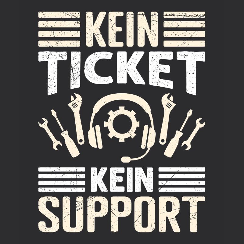 Nerd Computer PAS DE TICKET PAS DE SUPPORT DRÔLE
