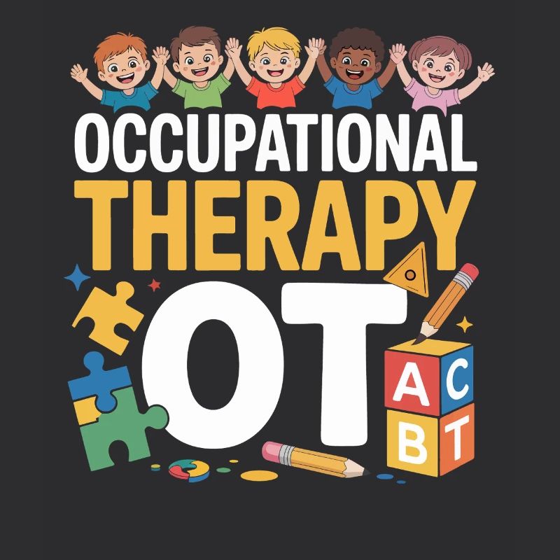 Occupational therapy child-friendly motif