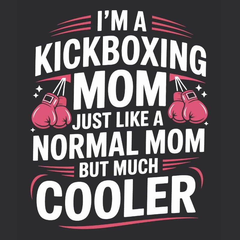 Kickboxing Mutter Motiv