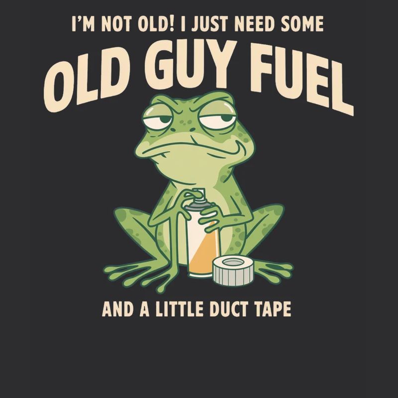 Old Guy Fuel Frog Tee