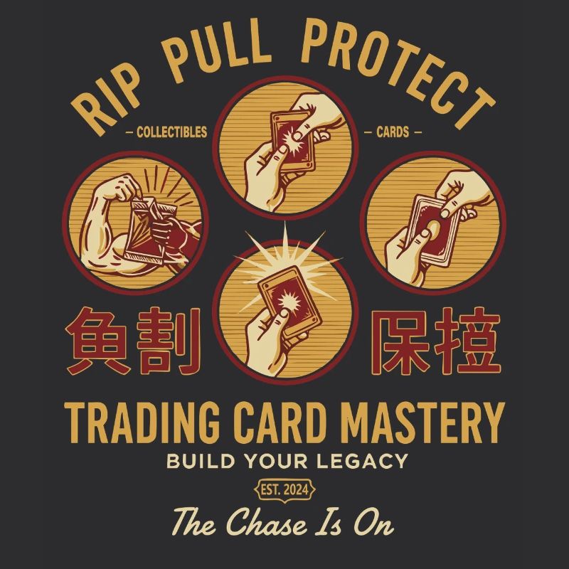 Rip Pull Protect Trading Card Mastery Build Your