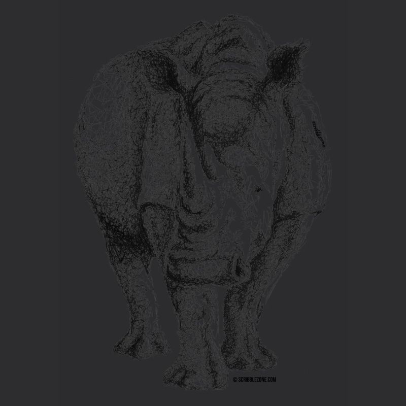 Scribbled Rhino