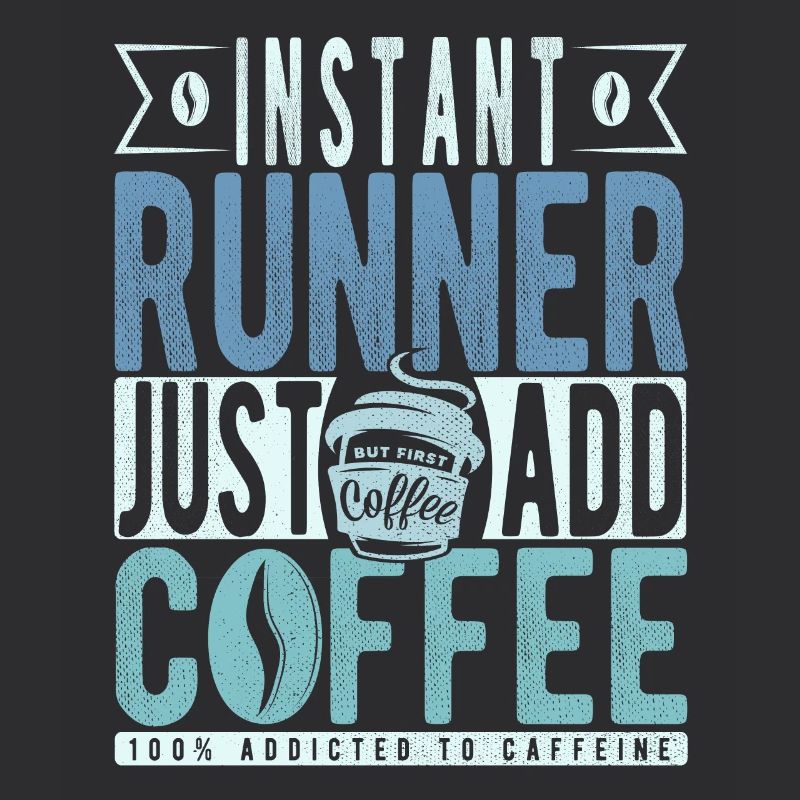 Läufer Kaffee Spruch
