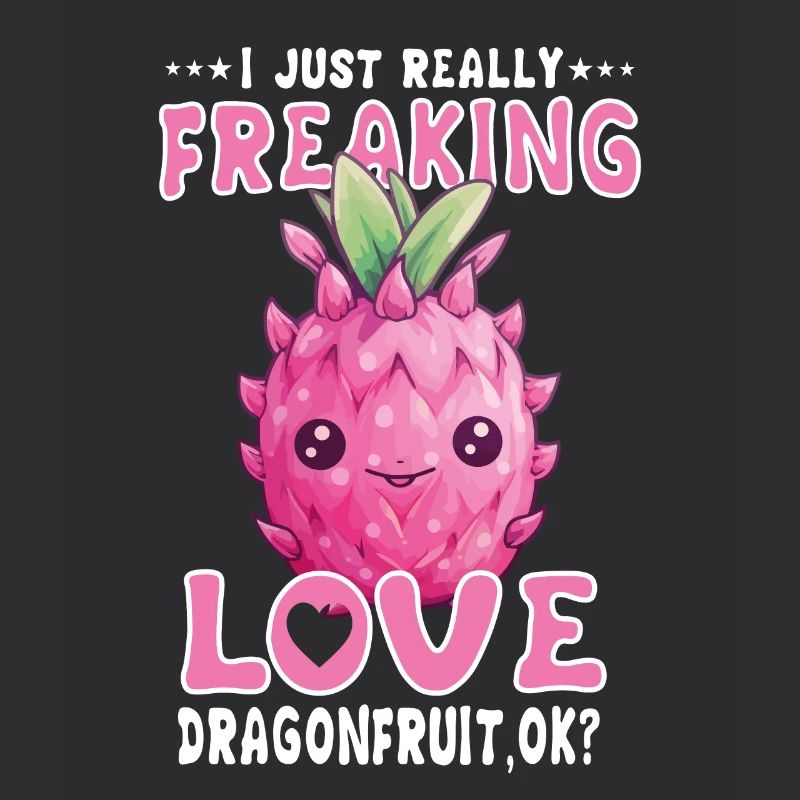 Fruit du dragon Kawaii