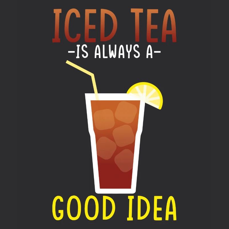 Iced Tea Drink Design Keep Calm and Iced Tea