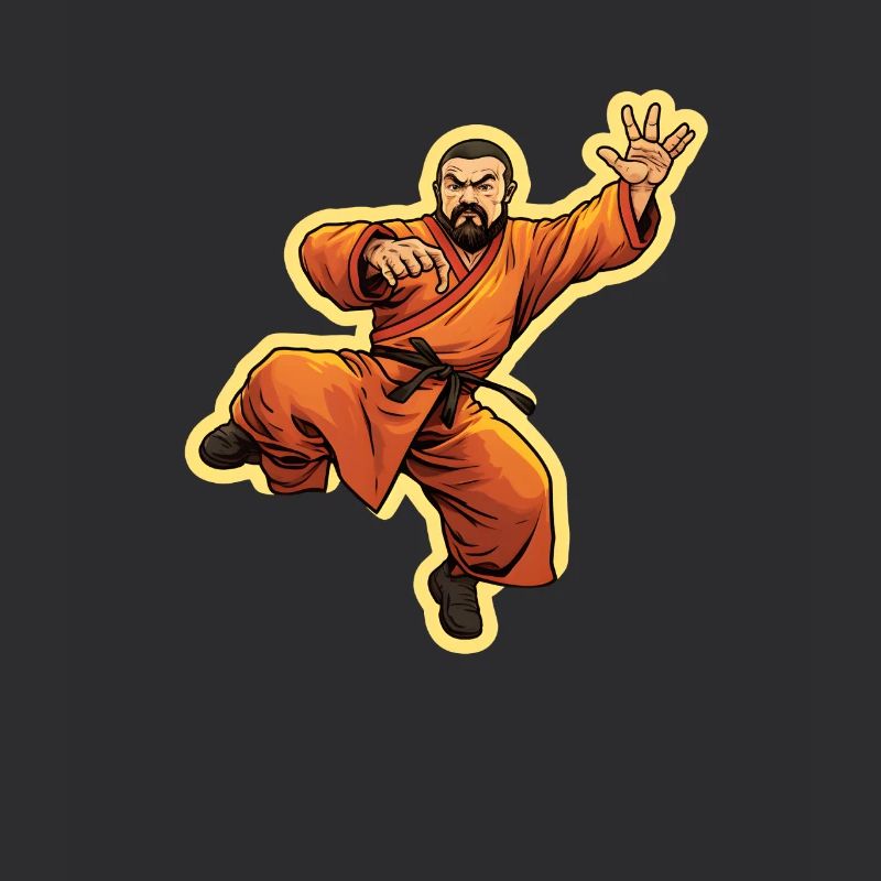 Kung Fu Kämpfer