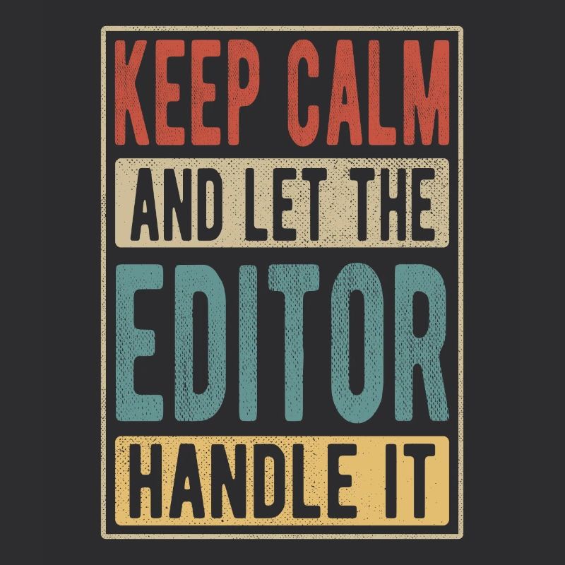 Editor Retro Geschenk